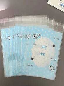 50pcs/Set Idol Photocard Protector Poca Card Sleeves Kawaii Print Card Holder Card DIY Candy Packaging School Stationary - Packaging Bags - View 4