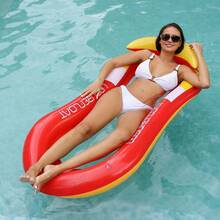 2pcs Adult Inflatable Pool Float Bed, Pool Lounge Chair Float With Headrest, Water Floating Chair, Suitable For Swimming Pool, Lake, Beach, Pool Party Adult Water Toys - Inflatable Flotation Device - View 8