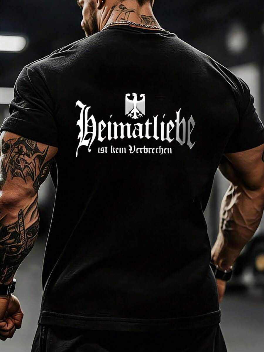 T-Shirts Hommes - Noir - Voir 1