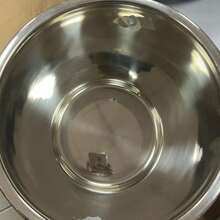 25cm Beverage Ice Bucket, Black Body With Stainless Steel Inner Liner, Desktop Ice Bucket With Side Handle - View 9