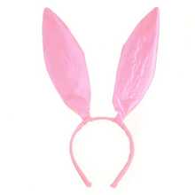 1pc Easter Women's Costume Masquerade Rabbit Ear Headband Nightclub Lady Headpiece Halloween Brazilian Carnival Costume Headpiece Gift - View 3