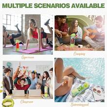 Akane Blender Portabel, Blender Pribadi untuk Membuat Milkshake dan Smoothie, Gelas Juicer Kapasitas Besar Isi Ulang USB, Blender Kecil dengan Pisau, Baterai Internal 1800mAh*2 - 0,5L-1L - View 12