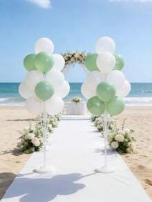 26pcs/14pcs/13pcs/7pcs Balloon Stand Set, Reusable, Telescopic & Adjustable Design, With Base, Suitable For Tabletop And Floor Display, Wedding & Birthday Party Decoration, Durable Material - A - View 4