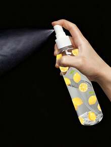 檸檬圖案設計噴霧瓶－可重複使用便攜式噴霧瓶，適用於精油、香水與護膚液體，適合美髮沙龍、廚房、浴室、花園使用，適合旅行與出差（隨機圖案裁切） - 彩色 - View 4