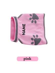 Custom Dog Safety Vest, Breathable And Comfortable Fabric, Reflective Dog Harness, Reflective Design Protects Dog's Safety At Night, Lightweight And Breathable Material, Hook And Loop Design For Easy On And Off, Suitable For Summer And Outdoor Scenarios, Multiple Sizes Fit Various Dog Body Types - Multicolor - View 8