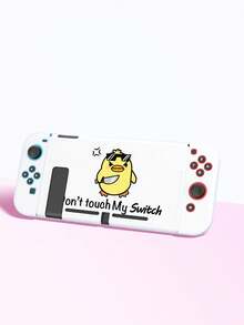 Aksesori Konsol Game Switch2 (2025), 1 buah Casing Pelindung Konsol Game Switch2/Switch Motif Bebek Kartun "Jangan Sentuh Switch Saya" // Slot Kartu Dock, Kompatibel dengan Pelindung Konsol Game Switch2/SwitchOLED/NS/Lite, Dengan Casing Dapat Dipasang Dock Pengisian Daya, Dapat Membuka Dudukan Konsol, Casing Kontroler Kiri/Kanan yang Dapat Dilepas 1 buah, Hadiah Terbaik untuk Pemain Switch - MultiWarna - View 14