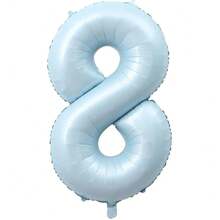 40 Inch Baby Blue Number Foil Balloon Birthday Anniversary Party Decoration Balloon Birthday Party Decor Arrangement - Baby Blue Number - View 16