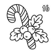 1 Book Christmas Holiday Calendar Coloring Book Vol. 2: Bold And Simple Christmas Coloring Book With Cute Winter Illustrations For Kids, Teens And Adults Back To School - Multicolor - View 10