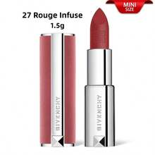 Givenchy Le Rouge 深紅絲絨霧面唇膏 (迷你尺寸) 1.5g / 0.05 Oz | 柔霧妝效，12小時持久顯色且舒適 | 柔霧妝效，可疊加顯色度 | 滑順感官質地 | 24小時保濕鎖水 - 27 Rouge Infuse - 1.5g(Mini Size) - 查看 6