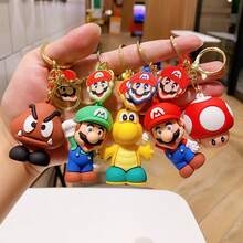 Pattern Stylish Key Ring Ornament Multifunctional Backpack Charm Daily Matching Fashion Present Accessories Random Style Delivery - Multicolor - View 8