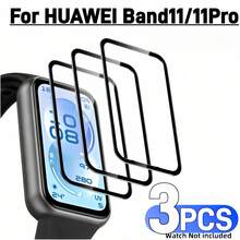 3片裝 3D曲面螢幕保護貼適用於 Band 11/11Pro，超高清全覆蓋保護膜，TPU材質（非玻璃），全螢幕覆蓋，靈敏觸控，高清晰透明，易於安裝 - 3pcs for HW Band 11 - 查看 2