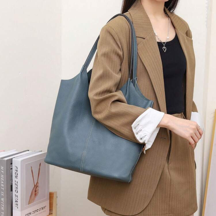 Women Bag Sets - Burgundy - View 3