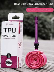 超輕量公路車內胎 45/65/85mm 長度 法式氣嘴 超輕 24G 自行車內胎 公路單車 TPU 內胎 - 彩色 - 查看 11