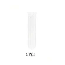 1/3 Pairs Spring/Summer Ultra-Thin Lace Trim Socks, Sheer Women's Mid-Calf Socks, Decorative Socks For Leather Shoes, Romantic Bow Calf Socks, No Heel Socks, Straight Socks - Multicolor - View 11