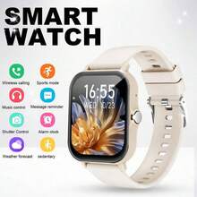 2026 New 1.83-Inch HD Full Touch Screen Smart Watch, Unisex, Supports Phone Dialing/Answering, Pedometer, Calorie Counting, Multiple Sports Modes, Message Notifications And Call Alerts, Multi-Functional Smart Watch, Sports Smart Watch, Compatible With Android/IOS Systems - Gold - View 15