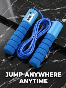 Minimalist Jump Rope With Counter With Smooth Bearing Anti-Skid Skipping Ropes For Adults For Cardio Enthusiasts Sturdy Jumping Ropes Perfect For Travel Workouts Women Summer Gym Workout Sets For Weight Loss Pilates Work Out Equipment - Jump Rope - View 8