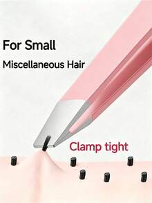 1/3/5pcs High Precision Eyebrow Tweezers, Stainless Steel Eyebrow Tweezers, Suitable For Fine Hair And Beard, Ultra-Thin Flat Head Trimming Tool, Suitable For Home And Salon Use - Multicolor - View 2