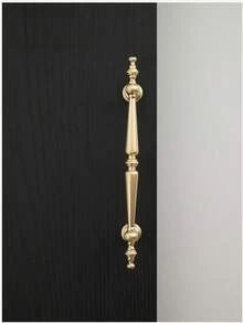 French Luxury Gold Cabinet Door Handle/Drawer Handle, Vintage Design, Zinc Alloy Material Rust-Resistant And Non-Fading, Universal Metal Handle For Wardrobes And Cabinets - Double Hole - View 7