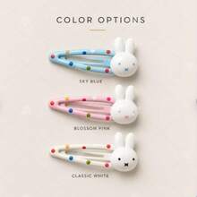 MIFFY Official Cute Kawaii Polka Dot Rabbit Hair Clips Sweet Cartoon Bangs Side Clip Barrettes Hair Accessories Ladies Girls Gift 2026 Viral T - Multicolor - View 8