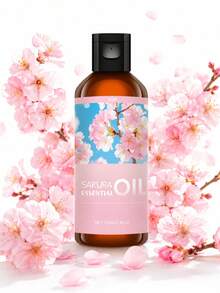 多種尺寸 100ml/30ml/5ml 試用裝，櫻花精油，適用於香氛擴香機、加濕器、蠟燭、手工皂製作、空氣淨化，夏季持久留香，理想禮品選擇。 - 均碼 - 查看 1