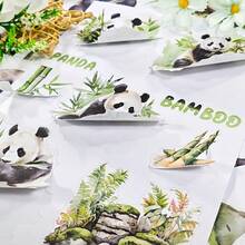 20Sheets Large Size Waterproof Dual-Material Beautiful Lady Washi PET Sticker Book Panda Stickers Set For Scrapbooking Junk Journal Planner - 20 Sheets Large Size - View 5