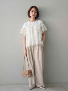 Women Tops - White - View 5