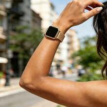 ZOEA TOUCH DIGITAL MAGNET WATCH FOR LADIES AND MEN - Gold - View 3