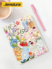 1pc Minimalist Ins Style, Cat, Fresh Collage Pattern Tablet Protective Case, Compatible With IPad 10.2 Inch Pro 11 2021/2020/10th Gen/Mini 4/5/6, (A16) 11 Inch 11th Gen 2025, Compatible With Samsung Galaxy Tab A8 10.5 Inch 2022, Matepad 10.4/Tab/, With Pen Slot, Shockproof, Tablet Stand Protective Shell, Supports Auto Sleep/Wake, Gift For Kids / Gift For Family / Valentine Gift For 2026 - Multicolor - View 2