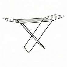 Inde CONFORTIME | 20m Folding Clothes Airer, Anthracite Metal Extendable Vertical Clothes Drying Rack With Wings, Indoor And Outdoor Clothes Dryer, Space Saving For Laundry Room, Balcony Or Terrace - 20M Anthracite Metal - View 3