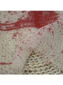 Halloween Bloodstain Shawl Cover, Horror Halloween Blood-Dyed Fabric, Perfect For Halloween Party Decoration And Pranks - Multicolor - View 9