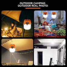1PC LED Rechargeable Camping Light Ultra Long Lasting Super Bright Emergency Lamp For Tent Camping Household Use - A - View 7