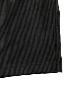 Hidkat Spring/Summer Men's Lightweight Corduroy Long Pants With Elastic Drawstring Waist And Slanted Pockets, Suitable For Casual Daily Wear And Outdoor Activities - Black - View 7