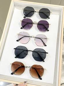 5pcs Black, Gold, Double Tea, Gray, Pink, Purple