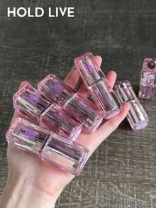 HOLD LIVE 水光鏡面晶瑩固體唇凍 H03 裸灰色粉 - H03 Grey pink lipstick - 查看 4
