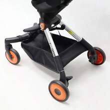 1pc Stroller Storage Bag Organizer Accessory, Large Capacity Hanging Storage Pouch For Baby Stroller, Doesn't Affect Folding, Essential For Baby Travel - Multicolor - View 8