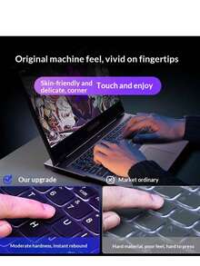 qialeduo 超薄透明 TPU 鍵盤膜，精確貼合，防塵耐用，適用於 Xiaoxin Pro16 筆記型電腦 - 查看 4