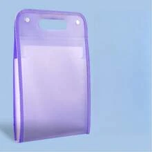 2pcs/1pc Handheld Vertical File Bag, Large Capacity 13-Layer Vertical File Bag, Vertical Accordion Bag, File Folder And File Bag, Portable File Storage Bag, A4 Handheld Large Capacity Multi-Layer Storage Bag, Document Classification And Organization Bag, Insert File Folder, Handheld File Folder A4 Storage Bag. Office Storage Bag, Office And School Supplies, University Essential, Stickers, Pens, Education, Colors, School Supplies, Pen Holder, Pen Box - Multicolor - View 19