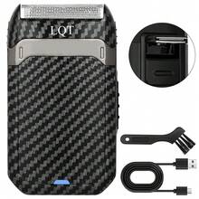 LQT 2件/1件裝 男士電動理髮器、面部毛髮修剪器、短鬍鬚修剪器。電動理髮器與迷你電動刮鬍機。理髮、刮鬍、修剪與造型。適合居家使用，也方便旅行攜帶。 - 黑色 - 查看 9