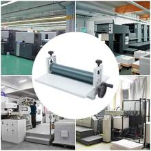 YUNRUX 14" Cold Laminator, Roll Laminator, 35cm Working Width, Manual Cold Laminator - White - View 9