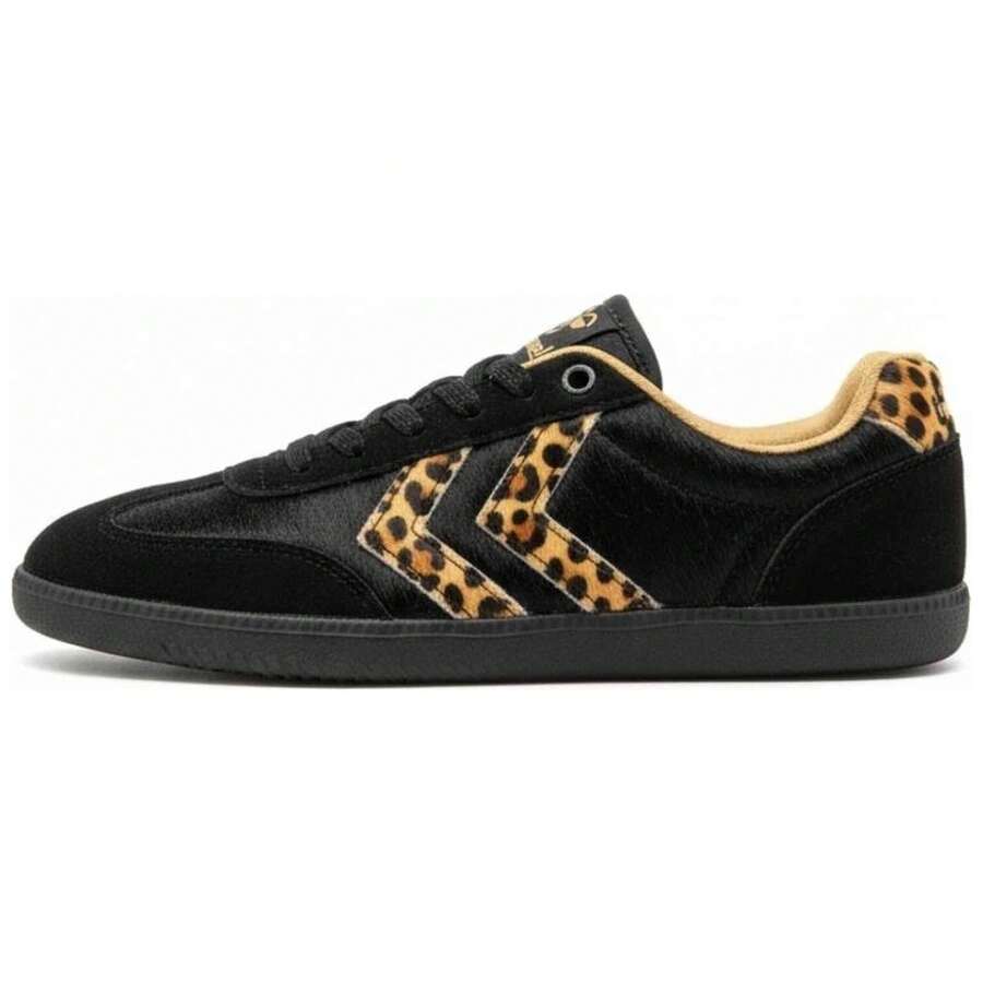 Hummel Sneakers EVA74 EXCLUSIVE Hml_BLACK/LEOPARD For Men And Women In Color Black - Black - View 1