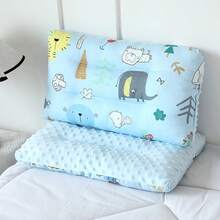 Yue Ye 1pc Baby Bean Pillow, Double-Sided Use, Cartoon Pattern, Soft And Comfortable, All Season, Machine Washable, Baby's Halloween Gift - Multicolor - View 13