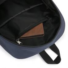 Stylish Waterproof Backpack Made Of Durable Material, Suitable For Daily Use, University And Hiking. - Blue - View 5