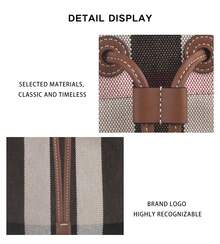 Tas Selempang Wanita Burberry Vintage Check 80840451 - Cokelat krem 80840451 - View 9