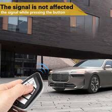 TRTY 1pc Car Key Cover, Smart Key Protective Case, Premium Blade Shape Soft TPU Surface Texture, Suitable For BMW 5 6 7 Series X1 X2 X3 X5 X6 GT Series, 360 Degree Protection Key Shell, Also Ideal Holiday And Birthday Gift - Car Knife-shaped Key Cover - View 10