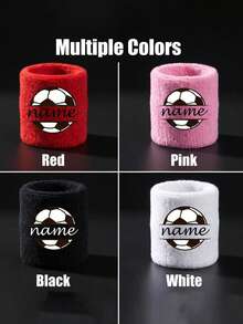 Customized Sweat-Absorbing Sports Wristbands For Men And Women - Moisture-Wicking Wristbands Suitable For Tennis, Basketball, Running, Yoga, Gym, Workout - Multicolor - View 5