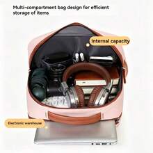 Cabin Travel Backpack 44x32x18, Suitable For Ryanair, Carry-On Cabin Bag 44x32x18, Women's 15.6 Inch Laptop Bag, Student Carry-On Backpack, Back To School Essential - Multicolor - View 5