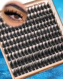 F-wispy Lash Cluster 12-14-16