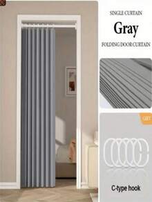 Foldable Partition Curtains And Shower Curtains, Easy To Install, With A Bohemian Style, No Need For Rods, Fashionable Light-Blocking Curtains, Space-Saving Home And Commercial Partitions, Vivid Artistic Design, Washable Polyester Fabric - 240 Partition Curtain - View 6