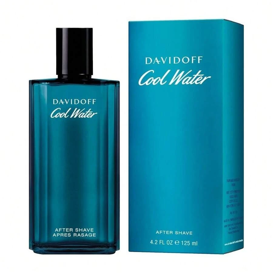 Davidoff Cool Water Aftershave Splash 125ml - Fresh / Aquatic - View 1