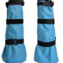 1/2 Paquete de Botas Reutilizables a Prueba de Fugas para Remojo de Cascos, Bolsas de Tratamiento de Cascos con Almohadilla de Amortiguación EVA y Banda Elástica para el Cuidado y Tratamiento de Cascos de Caballos - Multicolor - Ver 13
